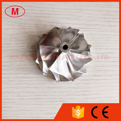 K16 54.20/66.57mm 6+6 blades 5324-123-2206 Upgrade turbo billet/milling/aluminum 2618 compressor wheel for TTRS