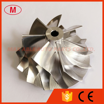 GTB2260V 784369-0002/787571-0002 44.52/60.01mm 7+7 blades high performance turbocharger billet compressor wheel