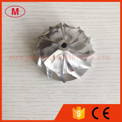 K16 52.20/66.56mm 6+6 blades turbo billet/milling/aluminum 2618 compressor wheel