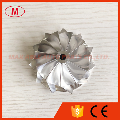 HT12B 46.02/58.00mm 11+0 blades high performance billet/milling/aluminum 2618 compressor wheel