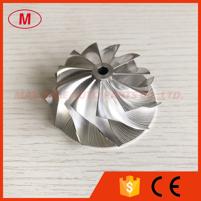 HT12B 46.02/58.00mm 11+0 blades high performance billet/milling/aluminum 2618 compressor wheel
