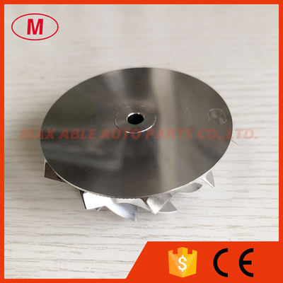 HT12B 46.02/58.00mm 11+0 blades high performance billet/milling/aluminum 2618 compressor wheel