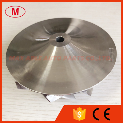 T51RSPL 76.71/102.33mm 11+0 blades turbocharger billet/milling/aluminum 2618 compressor wheel for Racing
