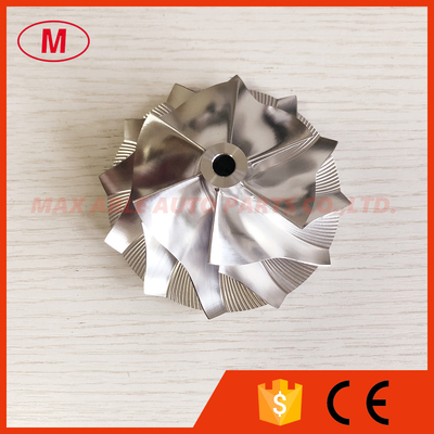 HX40 59.95/86.01mm 6+6 blades high performance turbocharger milling/aluminum 2618/billet compressor wheel for 3590929