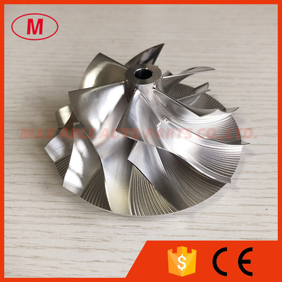 HX40 59.95/86.01mm 6+6 blades high performance turbocharger milling/aluminum 2618/billet compressor wheel for 3590929