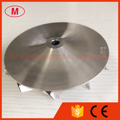 HX40 59.95/86.01mm 6+6 blades high performance turbocharger milling/aluminum 2618/billet compressor wheel for 3590929