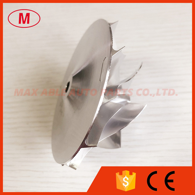 HX40 59.95/86.01mm 6+6 blades high performance turbocharger milling/aluminum 2618/billet compressor wheel for 3590929