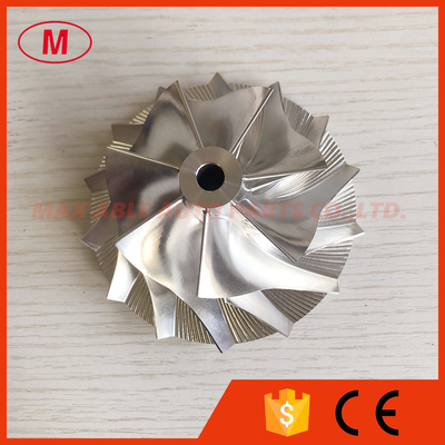 S200 1283-123-2001 7+7 blades 58.85/84.60mm high performance Turbocharger Billet/milling/aluminum 2618 compressor wheel