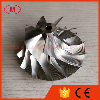 S200 1283-123-2001 7+7 blades 58.85/84.60mm high performance Turbocharger Billet/milling/aluminum 2618 compressor wheel