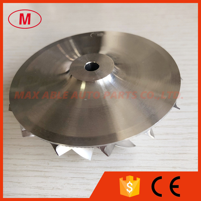 S200 1283-123-2001 7+7 blades 58.85/84.60mm high performance Turbocharger Billet/milling/aluminum 2618 compressor wheel