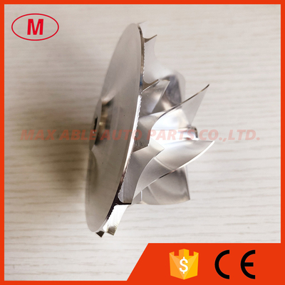 S200 1283-123-2001 7+7 blades 58.85/84.60mm high performance Turbocharger Billet/milling/aluminum 2618 compressor wheel