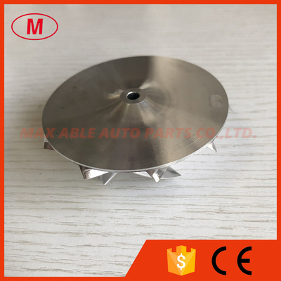 K04 49.62/68.58mm 5+5 blades high performance turbo milling/aluminum 2618/billet compressor wheel