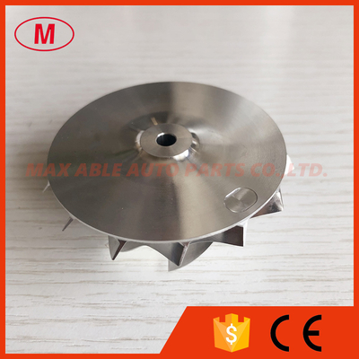 K04 reverse 41.94/56.08mm 5306-123-2203 1302-003-411 7+7 blades performance turbo billet/milling compressor wheel