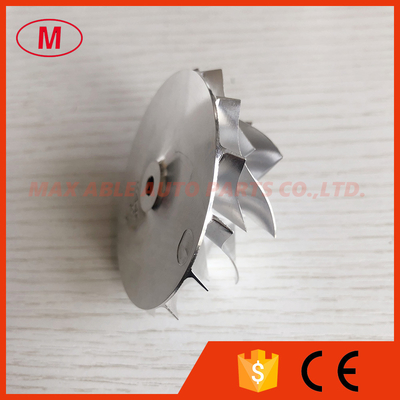 K04 reverse 41.94/56.08mm 5306-123-2203 1302-003-411 7+7 blades performance turbo billet/milling compressor wheel