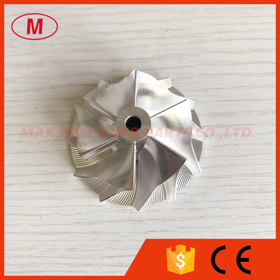 RHF5 reverse 41.80/54.00mm 6+6 blades high performance Turbo Billet/milling/aluminum 2618 compressor wheel