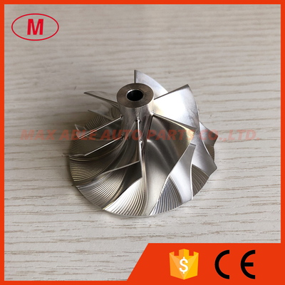 RHF5 reverse 41.80/54.00mm 6+6 blades high performance Turbo Billet/milling/aluminum 2618 compressor wheel