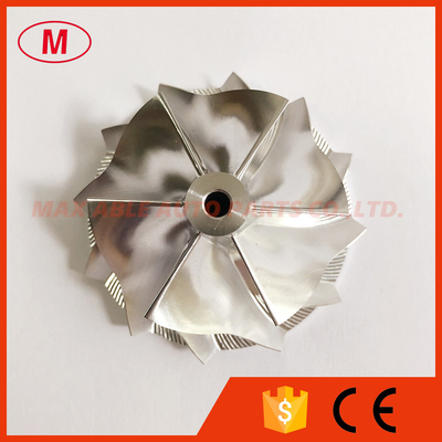 TD03 42.00/50.96mm 6+6 blades high performance Turbo Billet/milling/aluminum 2618 compressor wheel