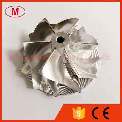 TD03 42.00/50.96mm 6+6 blades high performance Turbo Billet/milling/aluminum 2618 compressor wheel