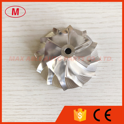 CT10V 38.87/58.01mm 17291-0L040 6+6 blades high performance turbo billet/milling/aluminum 2618 compressor wheel