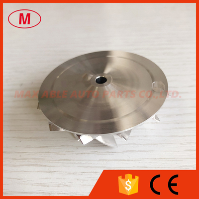 CT10V 38.87/58.01mm 17291-0L040 6+6 blades high performance turbo billet/milling/aluminum 2618 compressor wheel