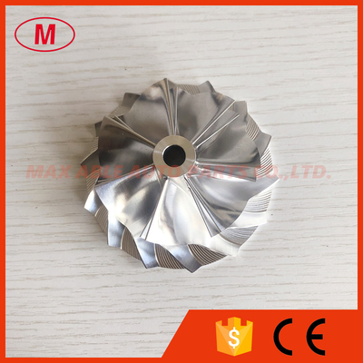 K26 55.00/72.00mm 7+7 blades turbocharger billet/milling/aluminum 2618 compressor wheel