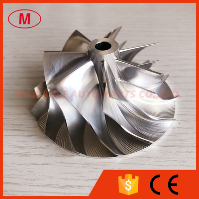 K26 55.00/72.00mm 7+7 blades turbocharger billet/milling/aluminum 2618 compressor wheel