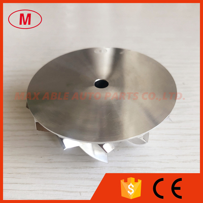 K26 55.00/72.00mm 7+7 blades turbocharger billet/milling/aluminum 2618 compressor wheel