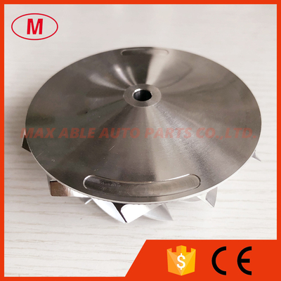 HX40 11+0 blades 67.00/89.00mm high performance turbo Turbocharger milling/aluminum 2618/billet compressor wheel