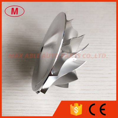 HX40 11+0 blades 67.00/89.00mm high performance turbo Turbocharger milling/aluminum 2618/billet compressor wheel
