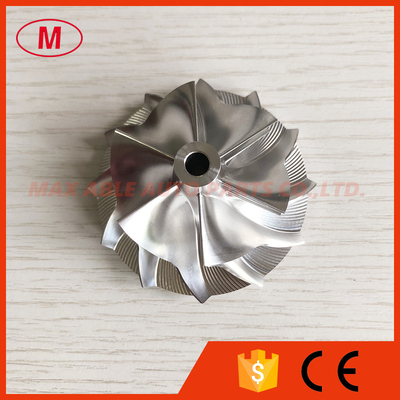 B03G 46.00/61.00mm 6+6 blades turbo billet/milling/aluminum 2618 Compressor wheel