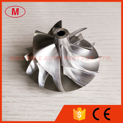 B03G 46.00/61.00mm 6+6 blades turbo billet/milling/aluminum 2618 Compressor wheel