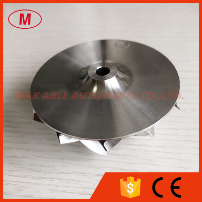 B03G 46.00/61.00mm 6+6 blades turbo billet/milling/aluminum 2618 Compressor wheel