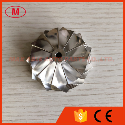 TD04HL 49.04/60.13mm 11+0 blades high performance turbocharger billet/milling/aluminum 2618 compressor wheel