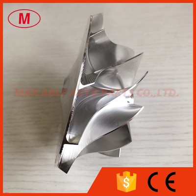 T51 70.34/93.96mm 11+0 blades high performance turbo billet/milling/aluminum 2618 compressor wheel for racing