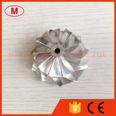 GTA15-25 43.41/56.02mm 11+0 blades high performance turbo milling/aluminum 2618/billet compressor wheel