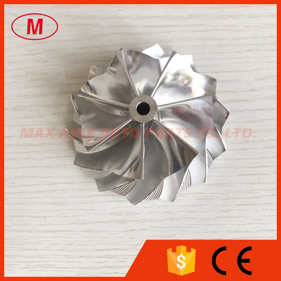 B03G reverse 7+7 blades 59.00/76.00mm High performance Turbo Billet/milling/aluminum 2618 compressor wheel