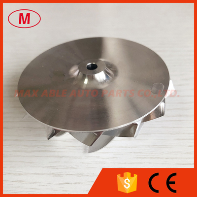 B03G reverse 7+7 blades 59.00/76.00mm High performance Turbo Billet/milling/aluminum 2618 compressor wheel