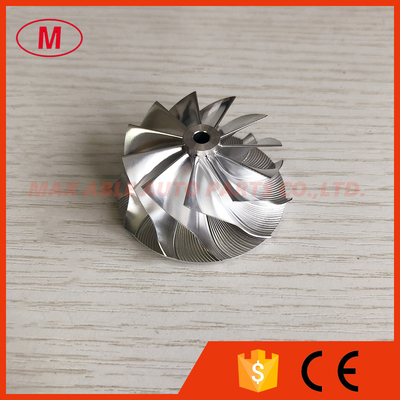 TD03 39.10/46.00mm 11+0 blades high performance turbocharger milling/aluminum 2618/billet compressor wheel