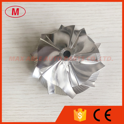 TD05H 20G upgrade 56.58/73.04mm 5+5 blades Turbocharger Billet/milling/aluminum 2618 compressor wheel for Mitsubishi