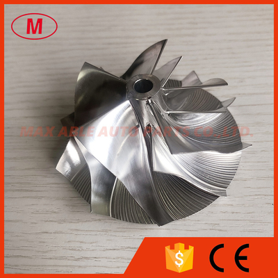 TD05H 20G upgrade 56.58/73.04mm 5+5 blades Turbocharger Billet/milling/aluminum 2618 compressor wheel for Mitsubishi