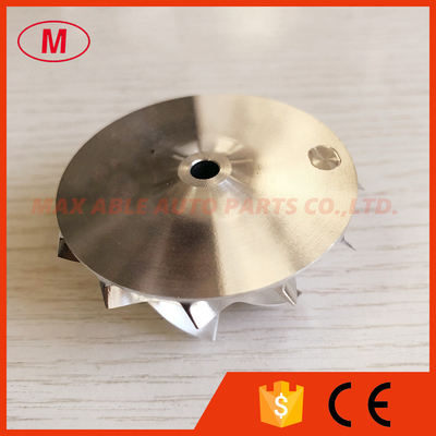RHF5 39.30/52.50mm 6+6 blades high performance turbo milling/aluminum 2618/billet compressor wheel for 06J145713L