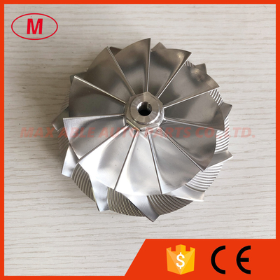 GTA4510 85.00/110.00mm 11+0 blades high performance turbocharger milling/aluminum 2618/billet compressor wheel