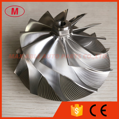 GTA4510 85.00/110.00mm 11+0 blades high performance turbocharger milling/aluminum 2618/billet compressor wheel