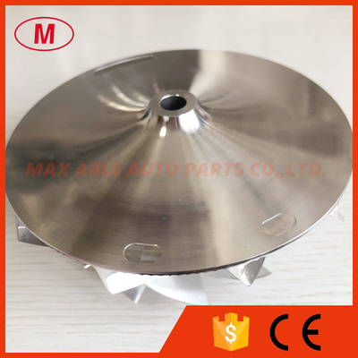 GTA4510 85.00/110.00mm 11+0 blades high performance turbocharger milling/aluminum 2618/billet compressor wheel