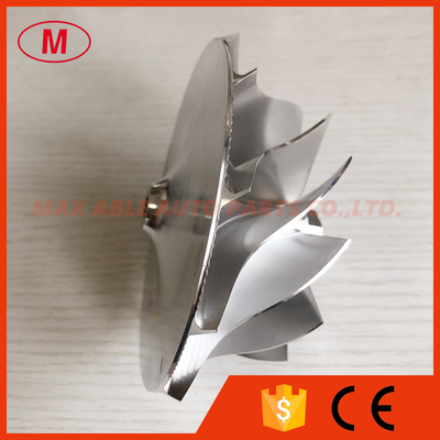GTA4510 85.00/110.00mm 11+0 blades high performance turbocharger milling/aluminum 2618/billet compressor wheel