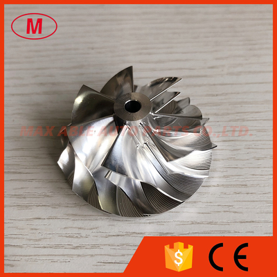 TD04 42.55/53.19mm 7+7 blades turbo milling/aluminum 2618/billet compressor wheel
