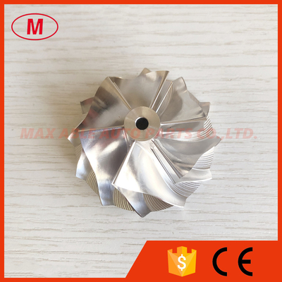 GT1245 42.12/54.39mm 6+6 blades high performance turbocharger milling/aluminum 2618/billet compressor wheel