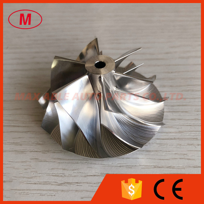 GT1245 42.12/54.39mm 6+6 blades high performance turbocharger milling/aluminum 2618/billet compressor wheel