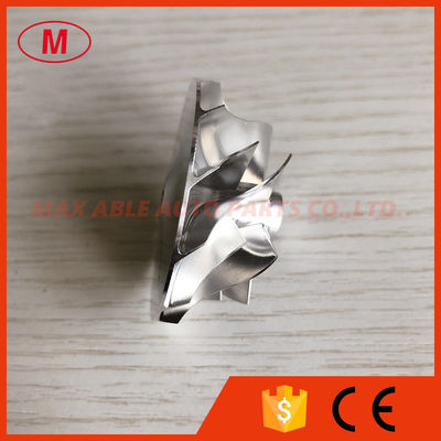 TD025 9T-SB 33.83/44.01mm 6+6 blades turbo milling/aluminum 2618/billet compressor wheel for 49173-02401
