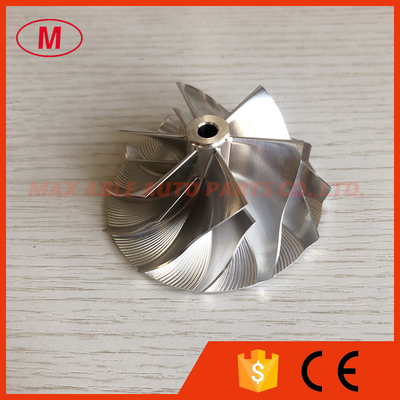 RHF5 reverse 49.10/65.00mm 6+6 blades high performance turbo milling/aluminum 2618/billet compressor wheel